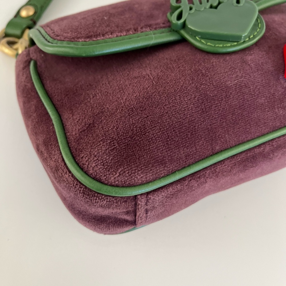 VTG Y2K JUICY COUTURE Velour Mini Bag - Picture 4 of 12
